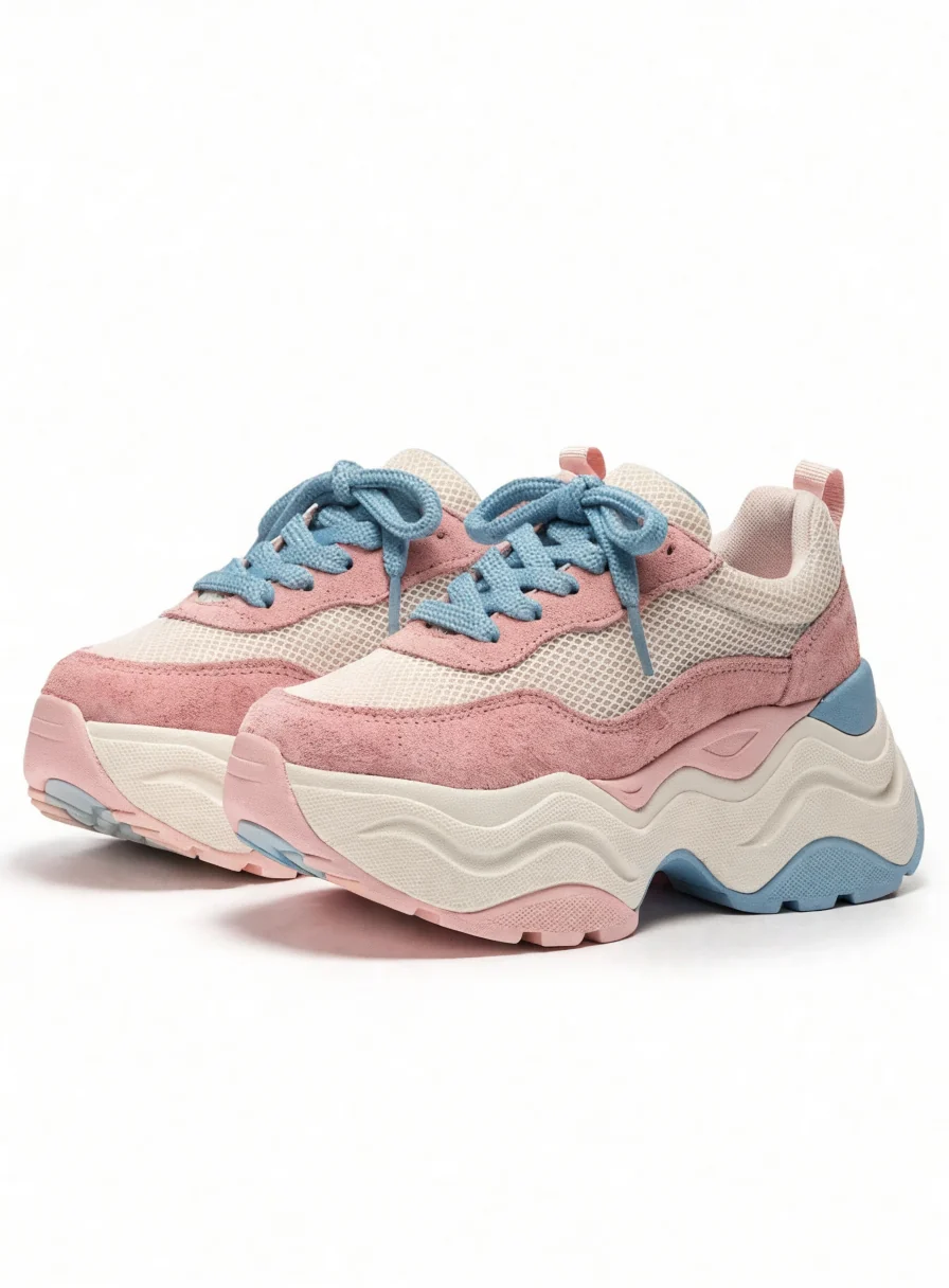 Baskets plateforme pastel Refresh Chaussures