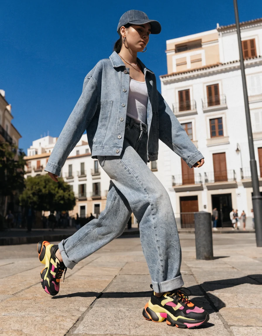 Chaussures Refresh : baskets colorées et style urbain jeune