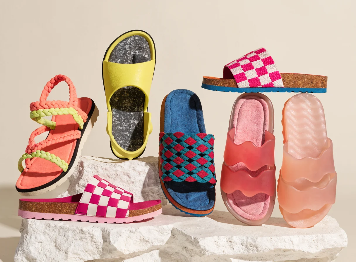 Sandales plates Refresh lanières été