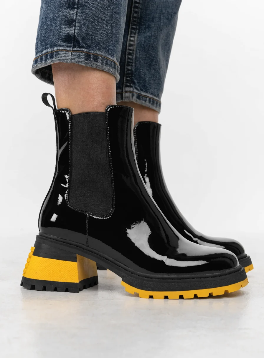 Bottines femme Refresh talon carré automne