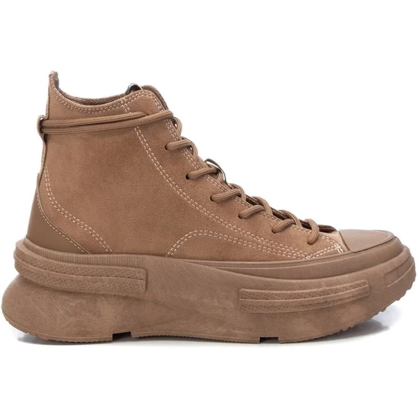 Bottines femme casual taupe Refresh