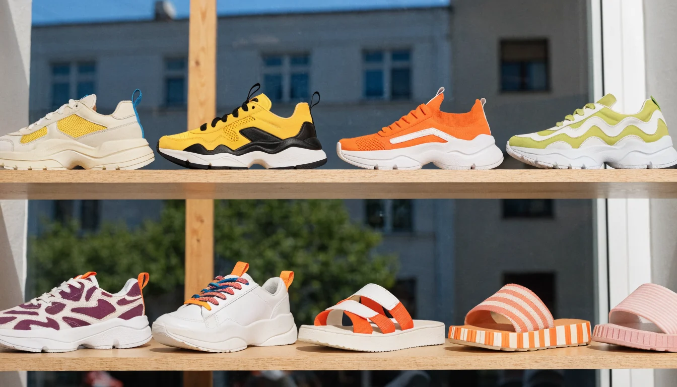 Showroom chaussures Refresh ambiance méditerranéenne